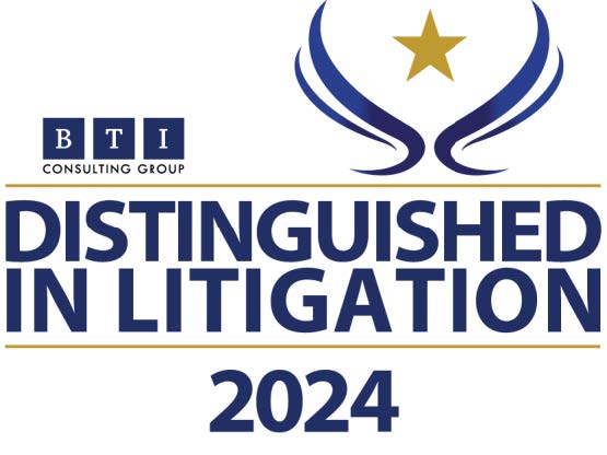 BTI Distinguished in Litigation 2024