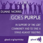 Duane Morris Goes Purple