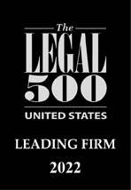 Legal 500 Leading Firm 2021