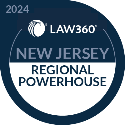 Law360 New Jersey Regional Powerhouse